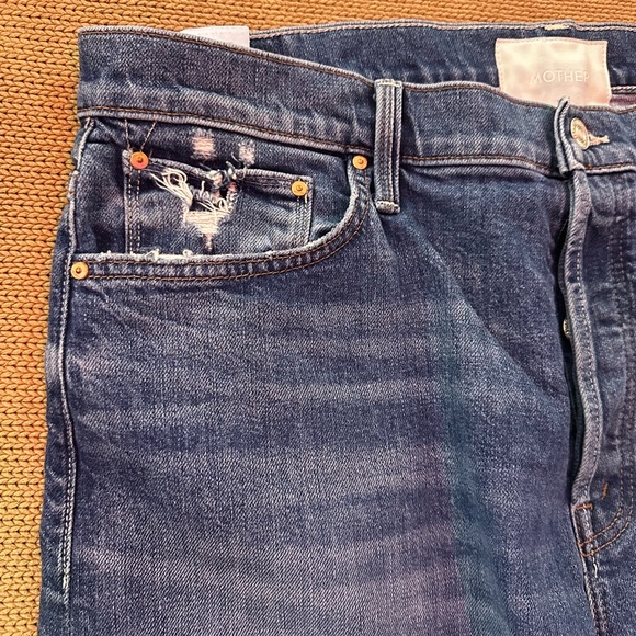 Mother Denim The Ditcher Crop Jeans. Size 34. Wide leg/low slung/oversized fit. - Picture 2 of 7